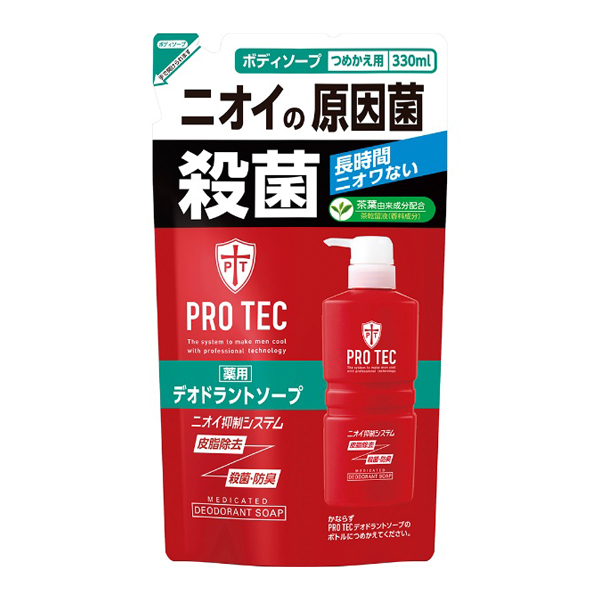 ＰＲＯ　ＴＥＣ　デオドラントソープ　つめかえ用　３３０ＭＬ