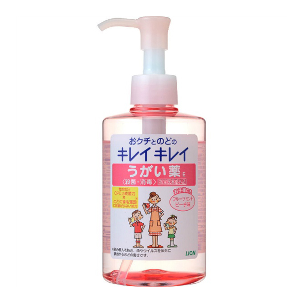 キレイキレイ　うがい薬　フルーツミント　ピーチ味　２００ＭＬ