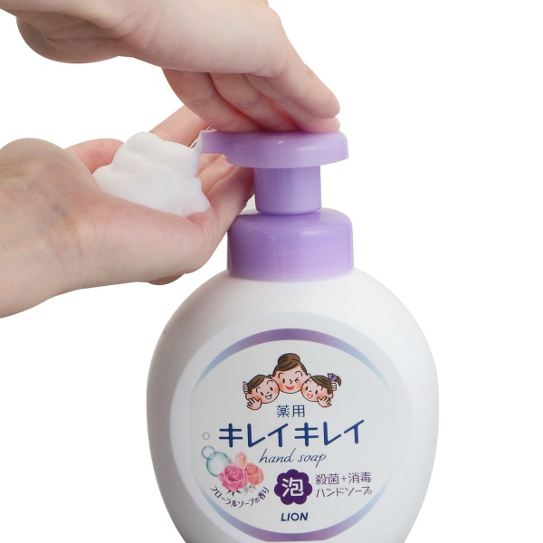 キレイキレイ　薬用泡ハンドソープ　本体大サイズ　フローラルソープの香り　５００ＭＬ