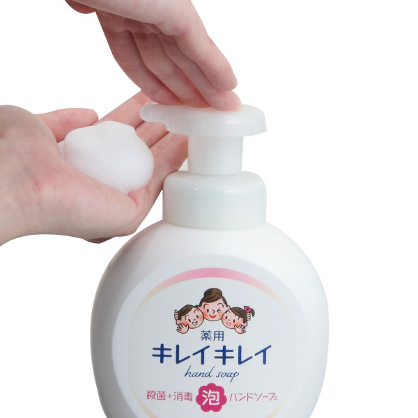 キレイキレイ　薬用泡ハンドソープ　本体大型サイズ　シトラスフルーティの香り　５００ＭＬ