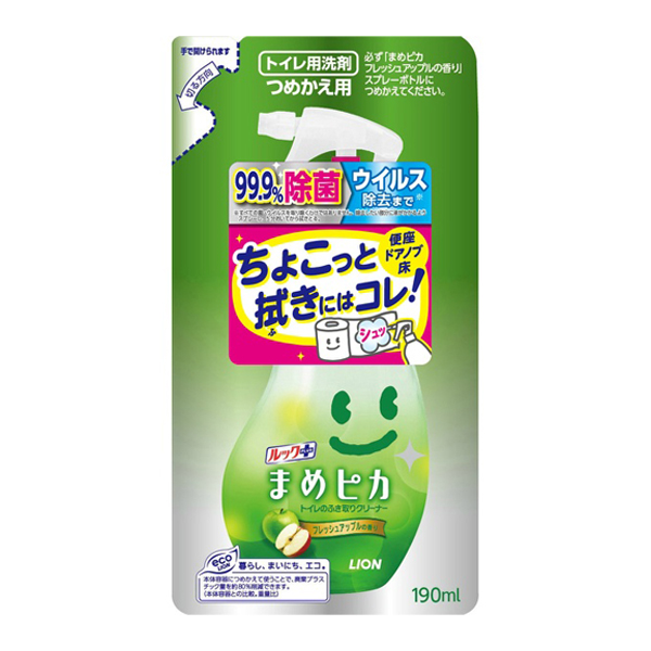 ルックまめピカ　トイレのふき取りクリーナー　つめかえ用　１９０ＭＬ
