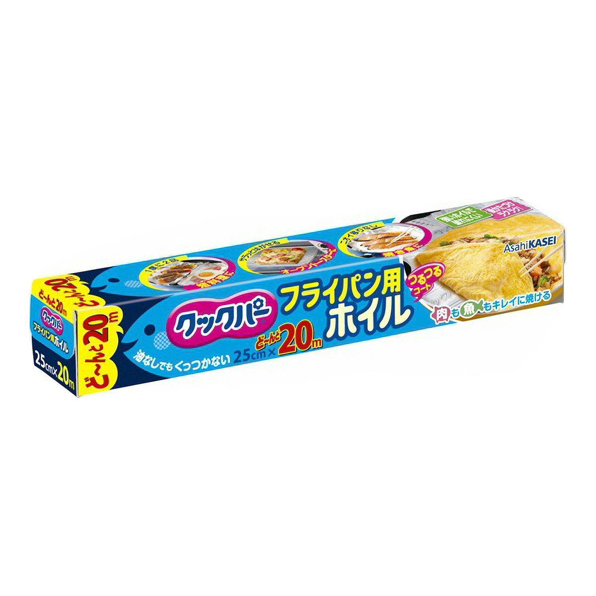 クックパー　フライパンヨウホイル　２５ＣＭ　２０Ｍ