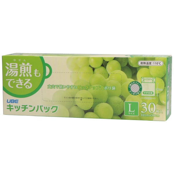 キッチンパック　Ｌサイズ　３０枚　食品保存用ポリ袋