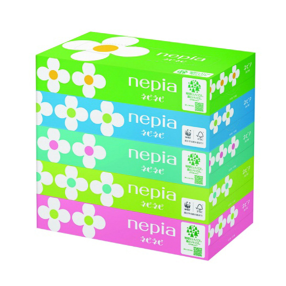 ネピアネピネピティシュ１５０組５コパック