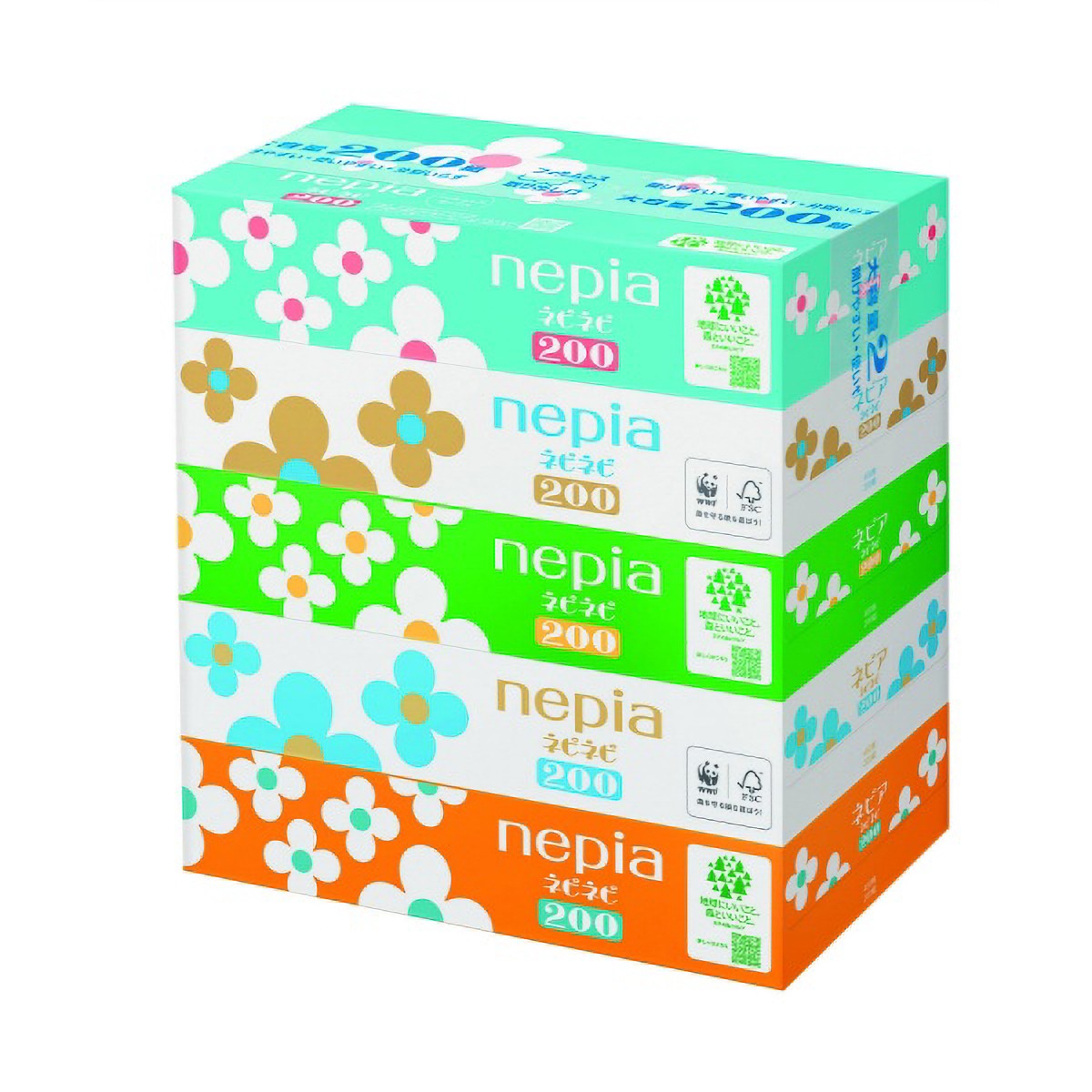 ネピネピティシュ　２００組５個パック