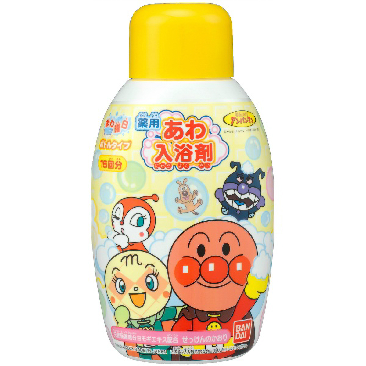 あわ入浴剤　アンパンマン　ボトルタイプ　３００ＭＬ