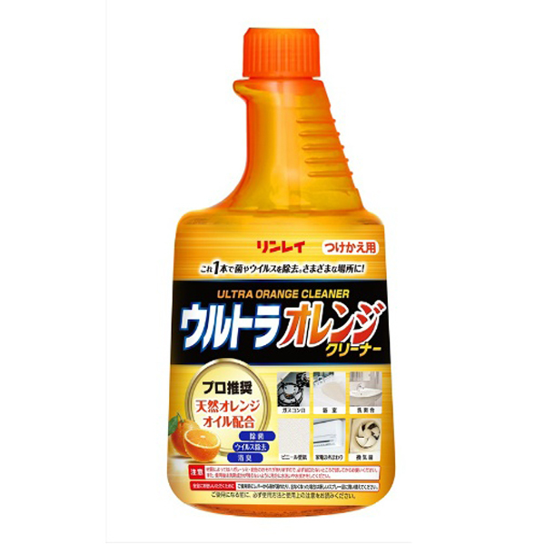 ウルトラオレンジクリーナー付つめかえ用ボトル　７００ＭＬ