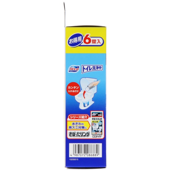 ブルーレット　トイレ洗浄中　フレッシュミントの香り　６錠