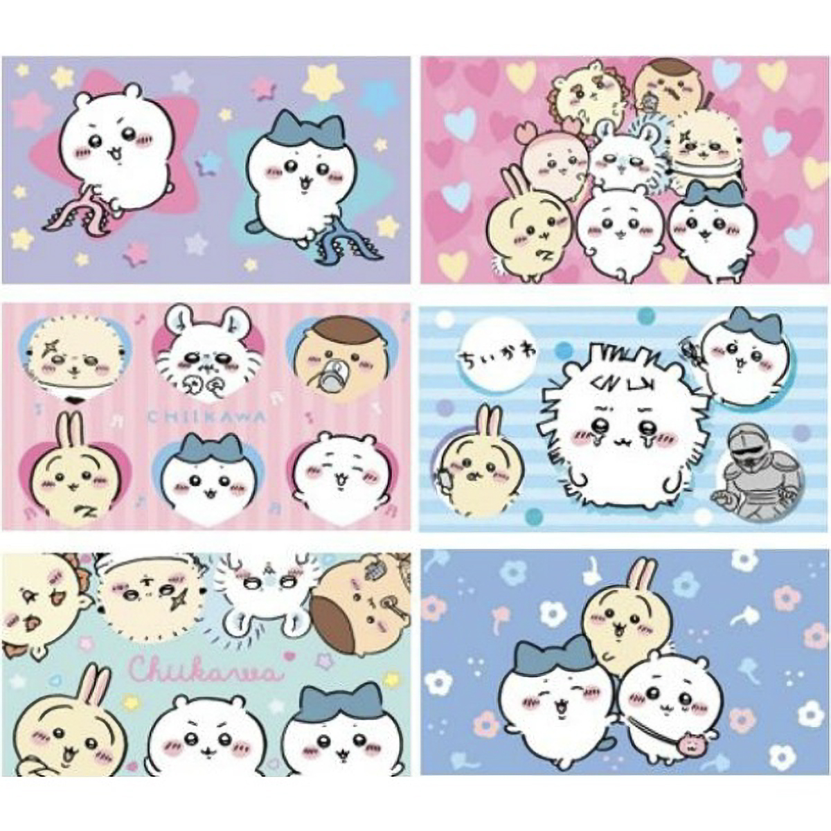 ちいかわ　ミニポケットティシュ　４個組
