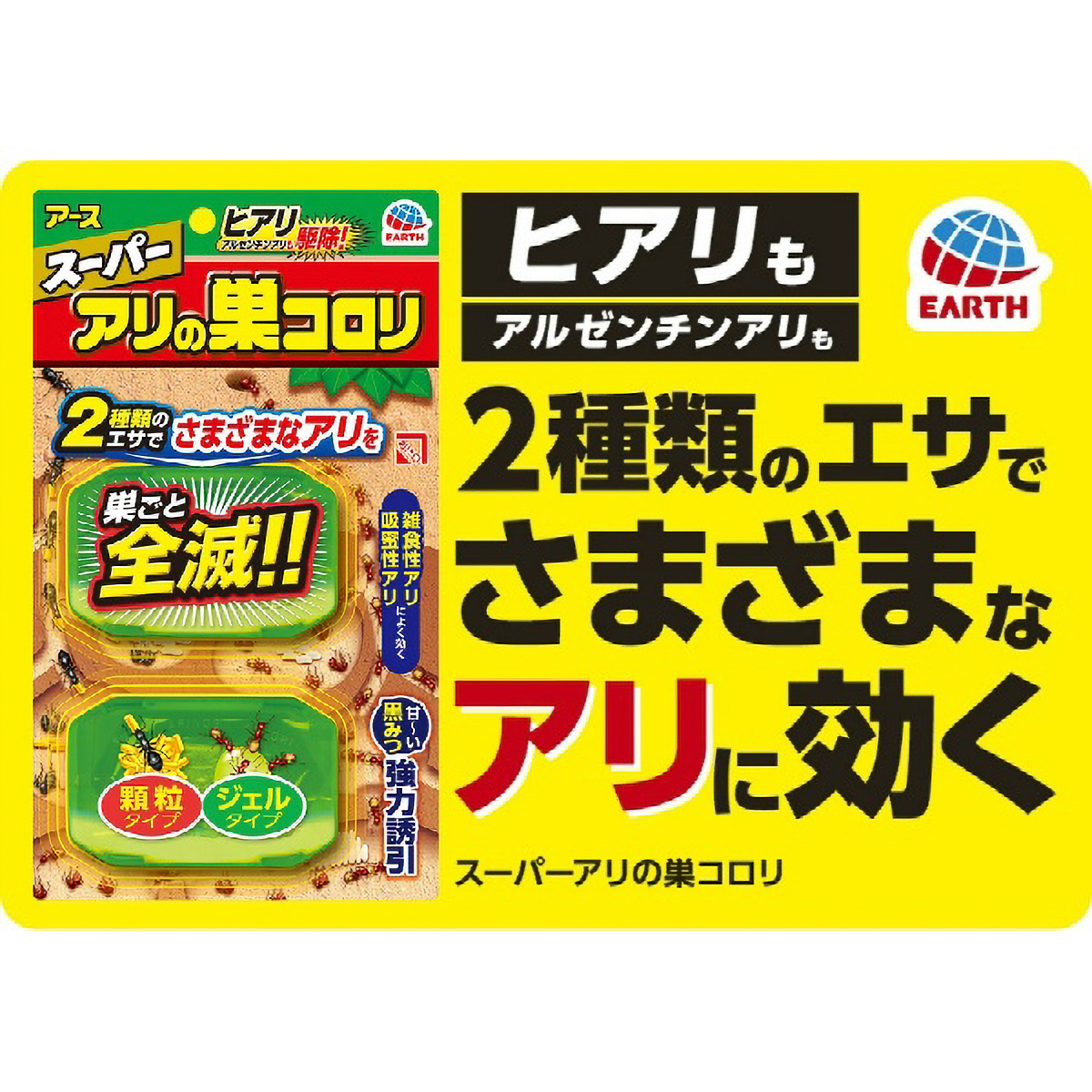 スーパー　アリの巣コロリ　２個