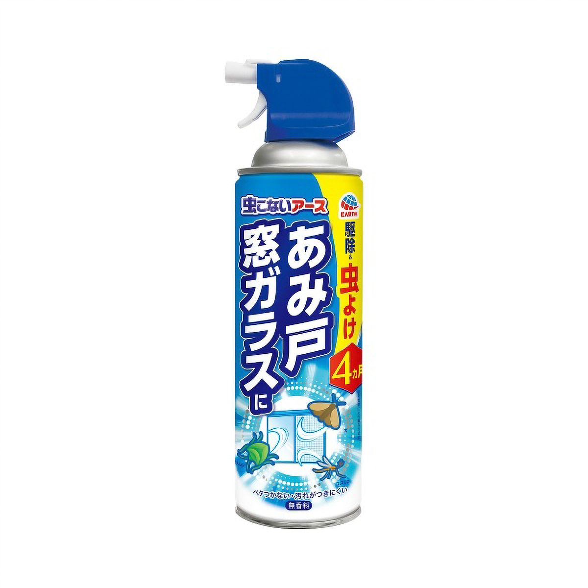 虫こないアース　あみ戸・窓ガラスに　４５０Ｍ