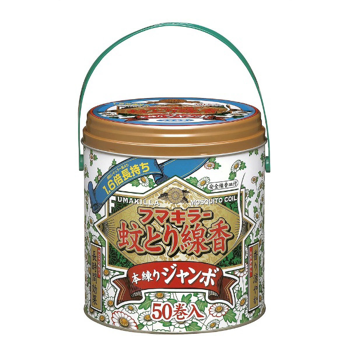 フマキラー　蚊とり線香本練りジャンボ　５０巻缶入