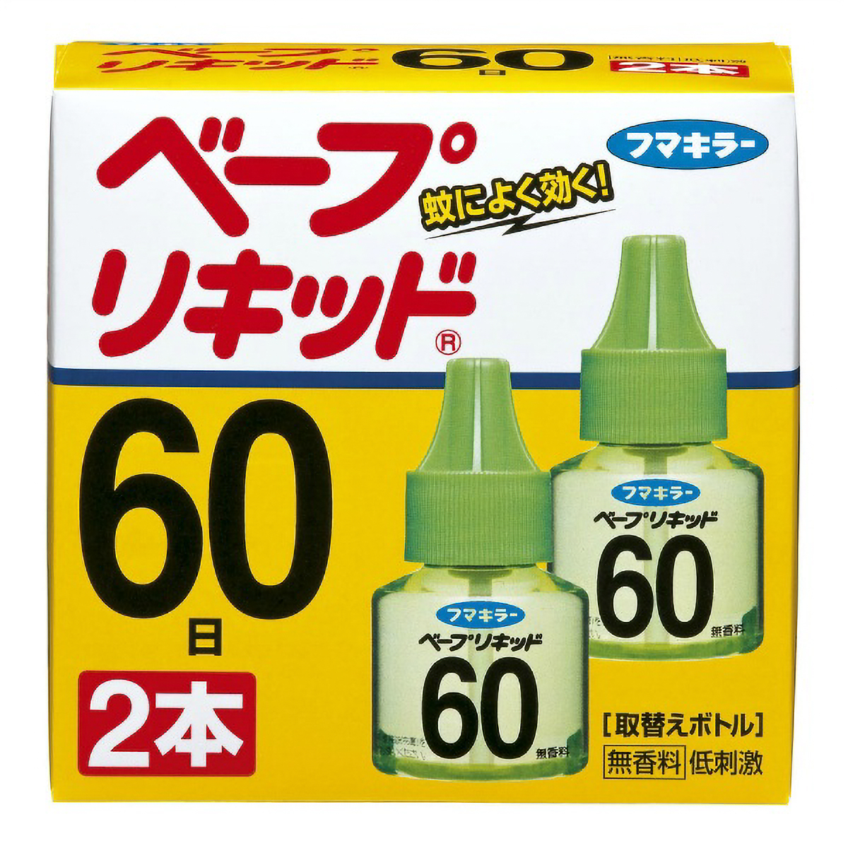 ベープリキッド　６０日無香料　２Ｐ
