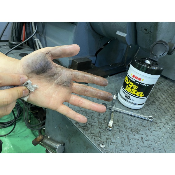 業務用　ガンコな油落とし　ウェットシート　ボトル　８０枚