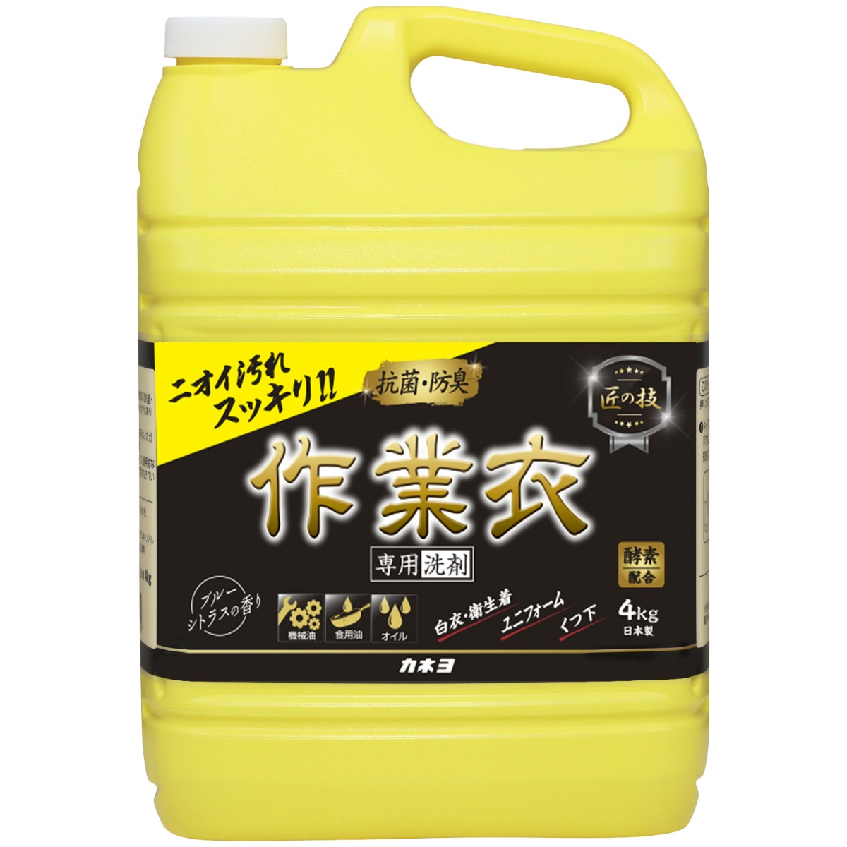 匠の技　液体作業衣専用洗剤　４ＫＧ