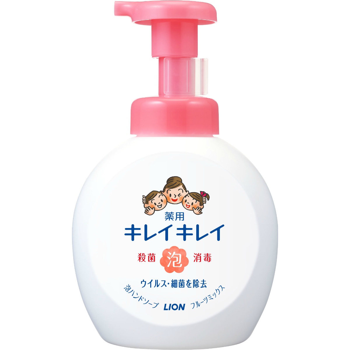 キレイキレイ　薬用泡ハンドソープ　本体大型サイズ　フルーツミックスの香り ５００ＭＬ