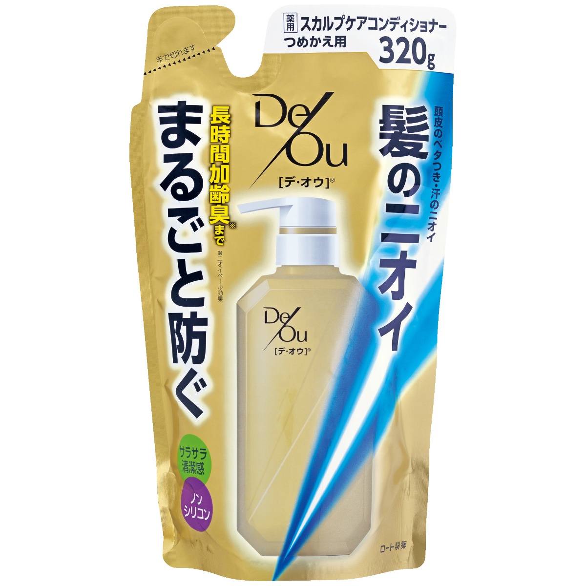 デ・オウ　薬用スカルプケアコンディショナー　つめかえ用　 ３２０Ｇ