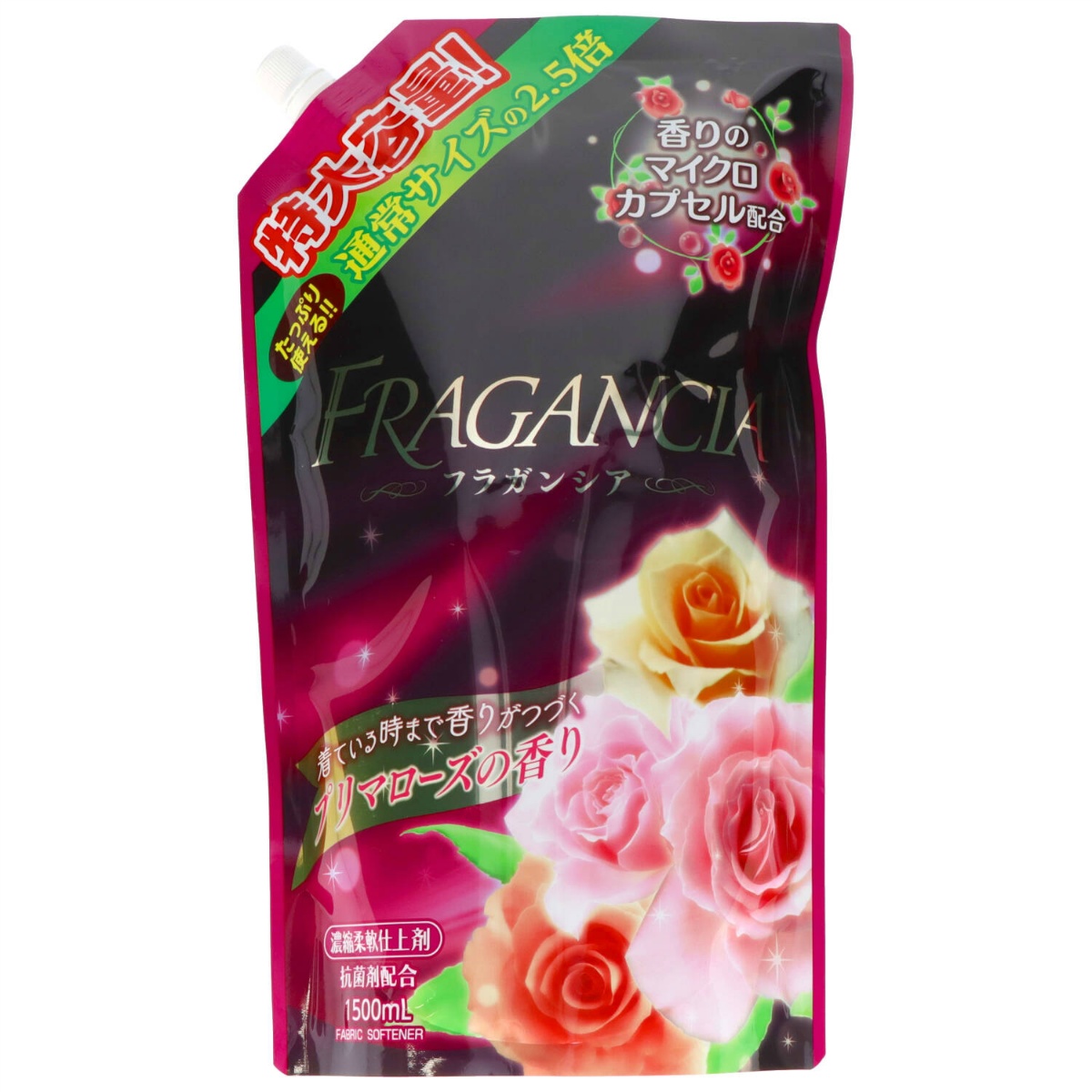 フラガンシア　プリマローズの香り　つめかえ用　大容量　１５００ＭＬ