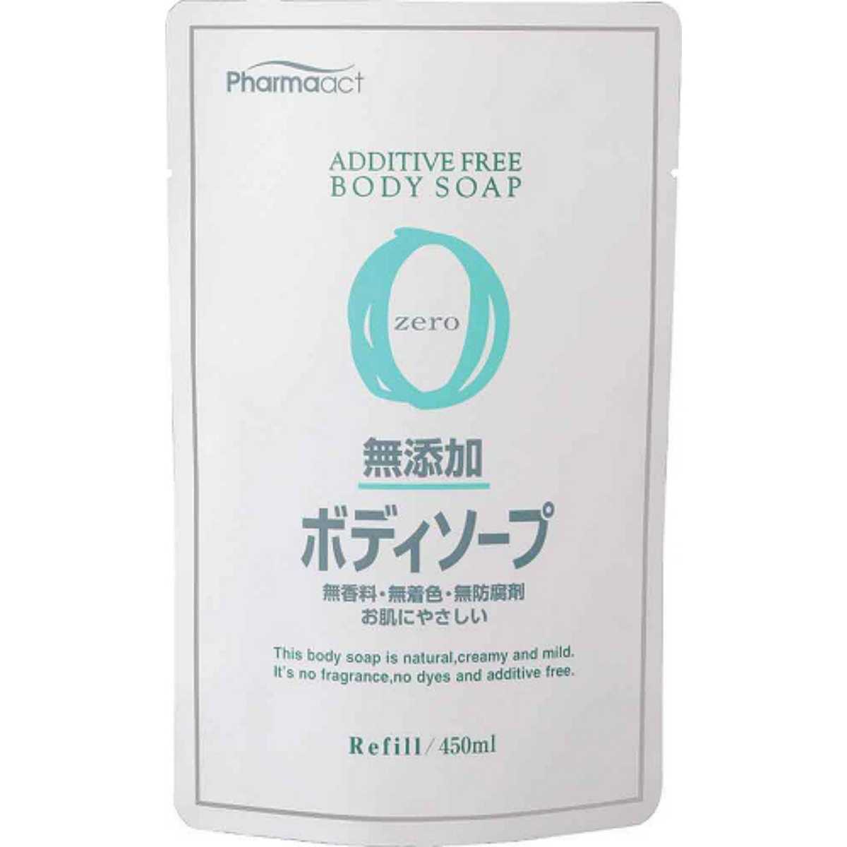ファーマアクト　無添加ボディソープ　つめかえ用 ４５０ＭＬ