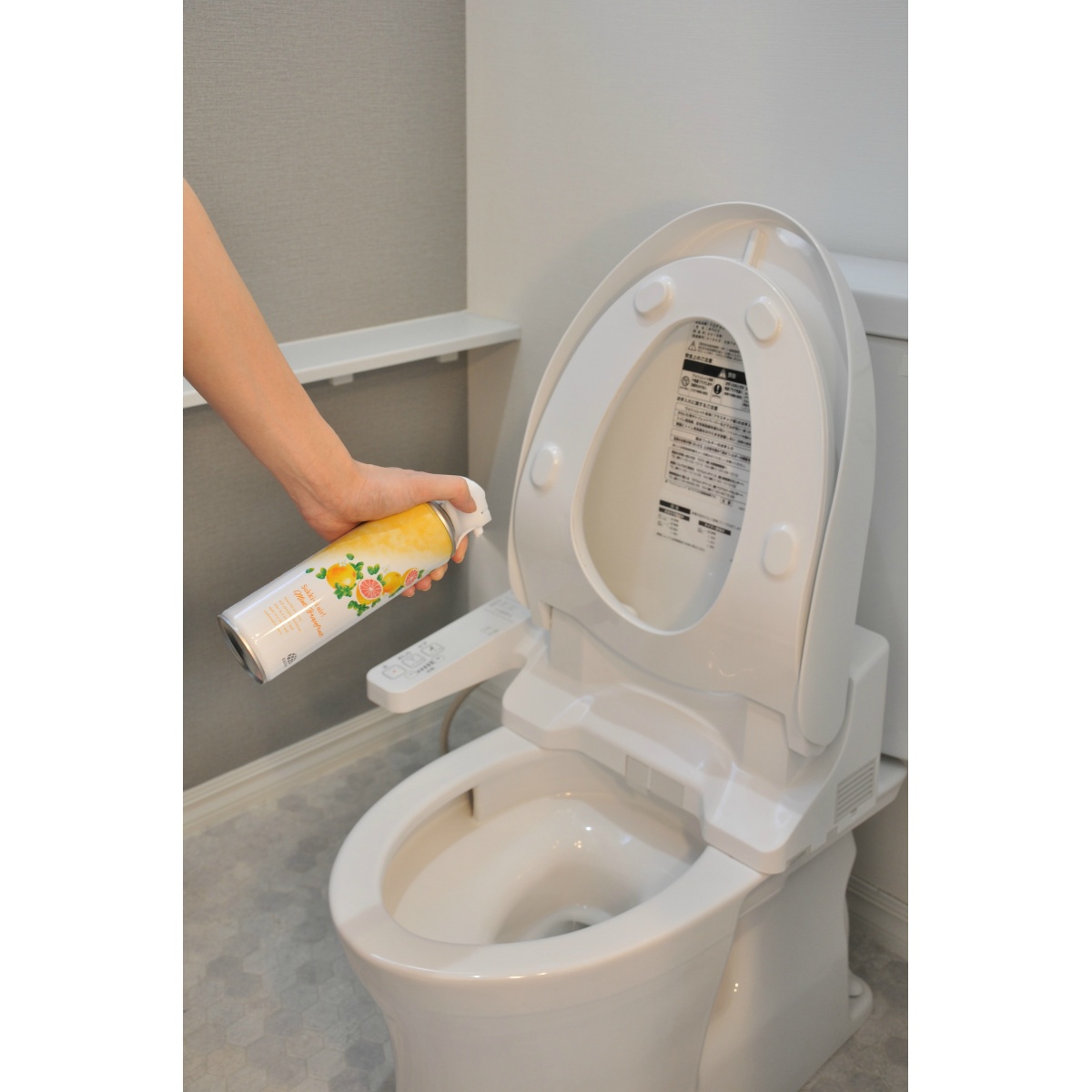 トイレのスッキーリエア！　Ｓｕｋｋｉ－ｒｉ　ａｉｒ！　ミントグレープフルーツの香り　３５０ｍＬ