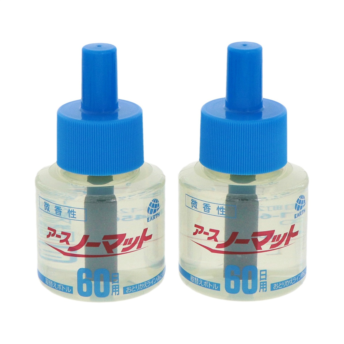 アースノーマット　取替えボトル６０日用　微香性　２本入