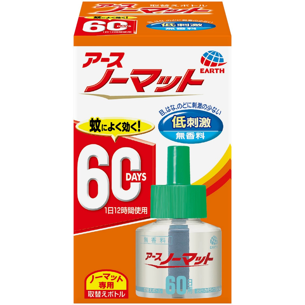 アースノーマット　取替えボトル６０日用　無香料　１本入