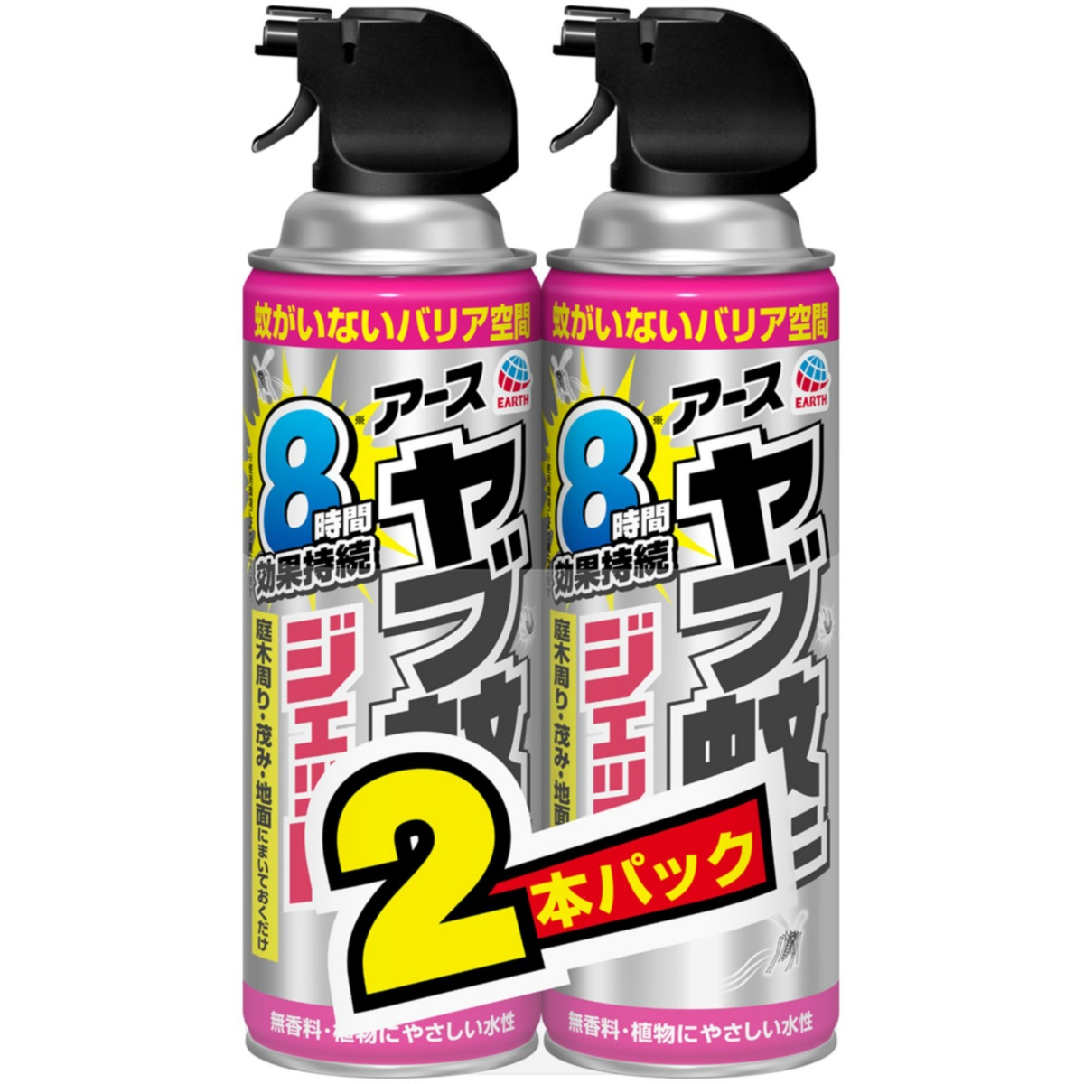 ヤブカマダニジェット屋外用４８０ｍｌ２本