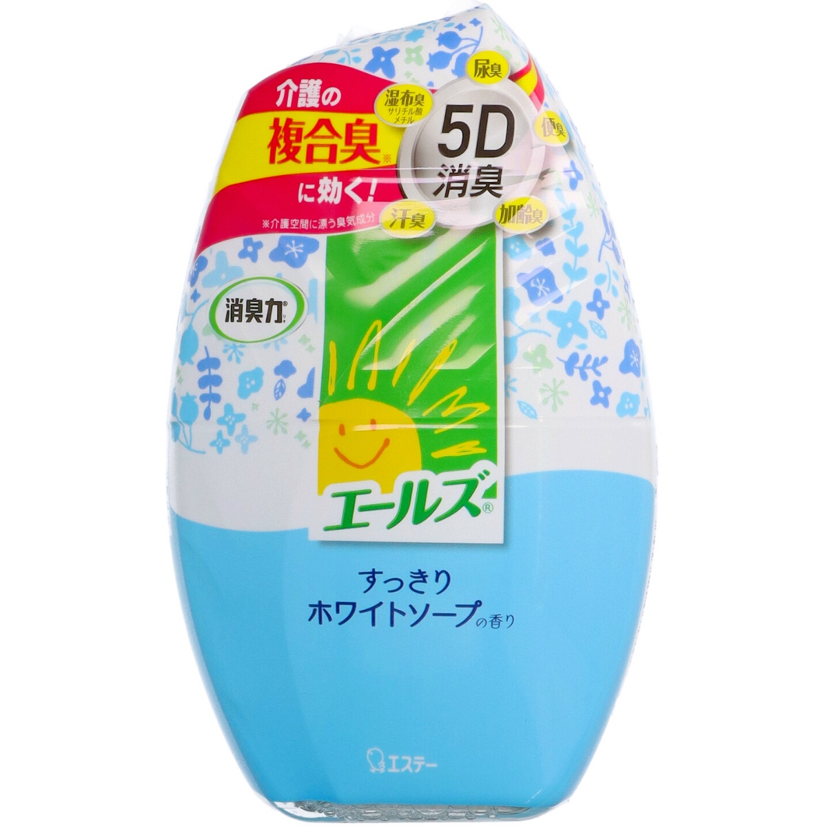 エールズ　介護家庭用　消臭力　すっきりホワイトソープ　４００ｍＬ