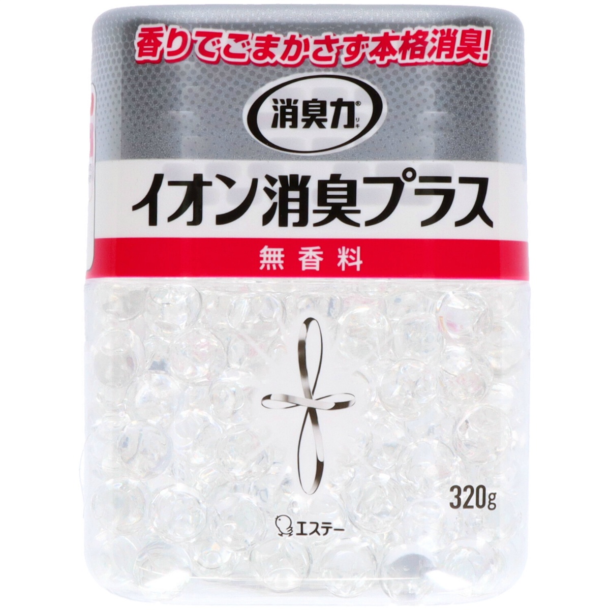 消臭力　クリアビーズ　イオン消臭プラス　消臭剤　本体　無香料　３２０ｇ
