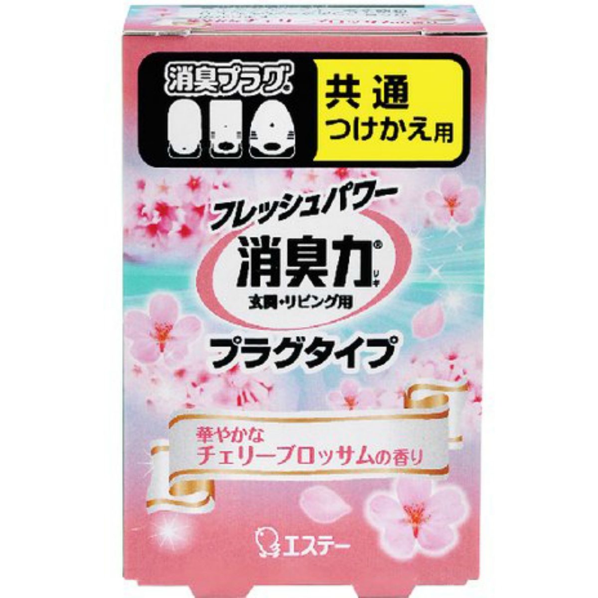 消臭力　プラグタイプ　消臭芳香剤　つけかえ　華やかなチェリーブロッサムの香り　２０ｍＬ