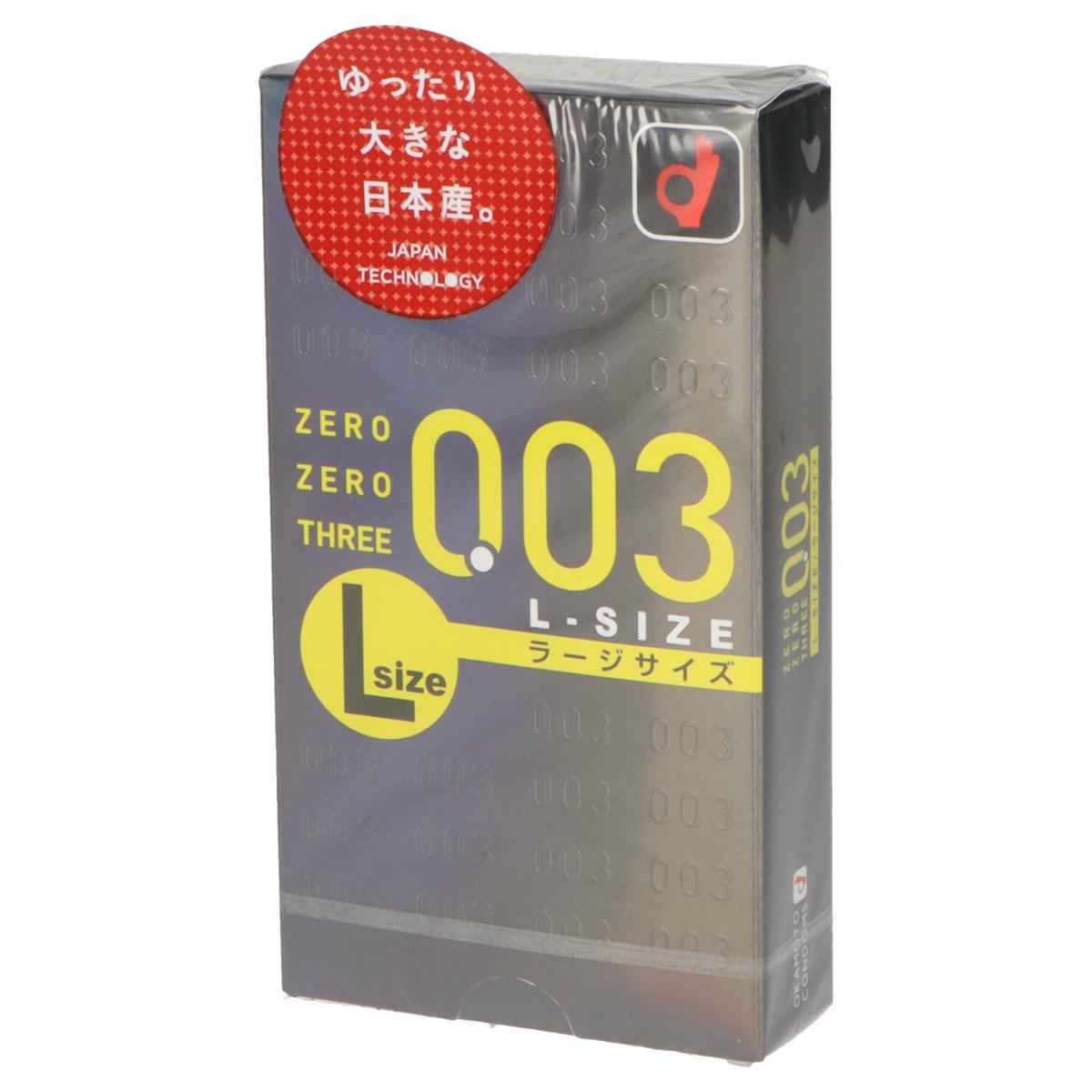 オカモトゼロゼロスリーＬサイズ　１０個