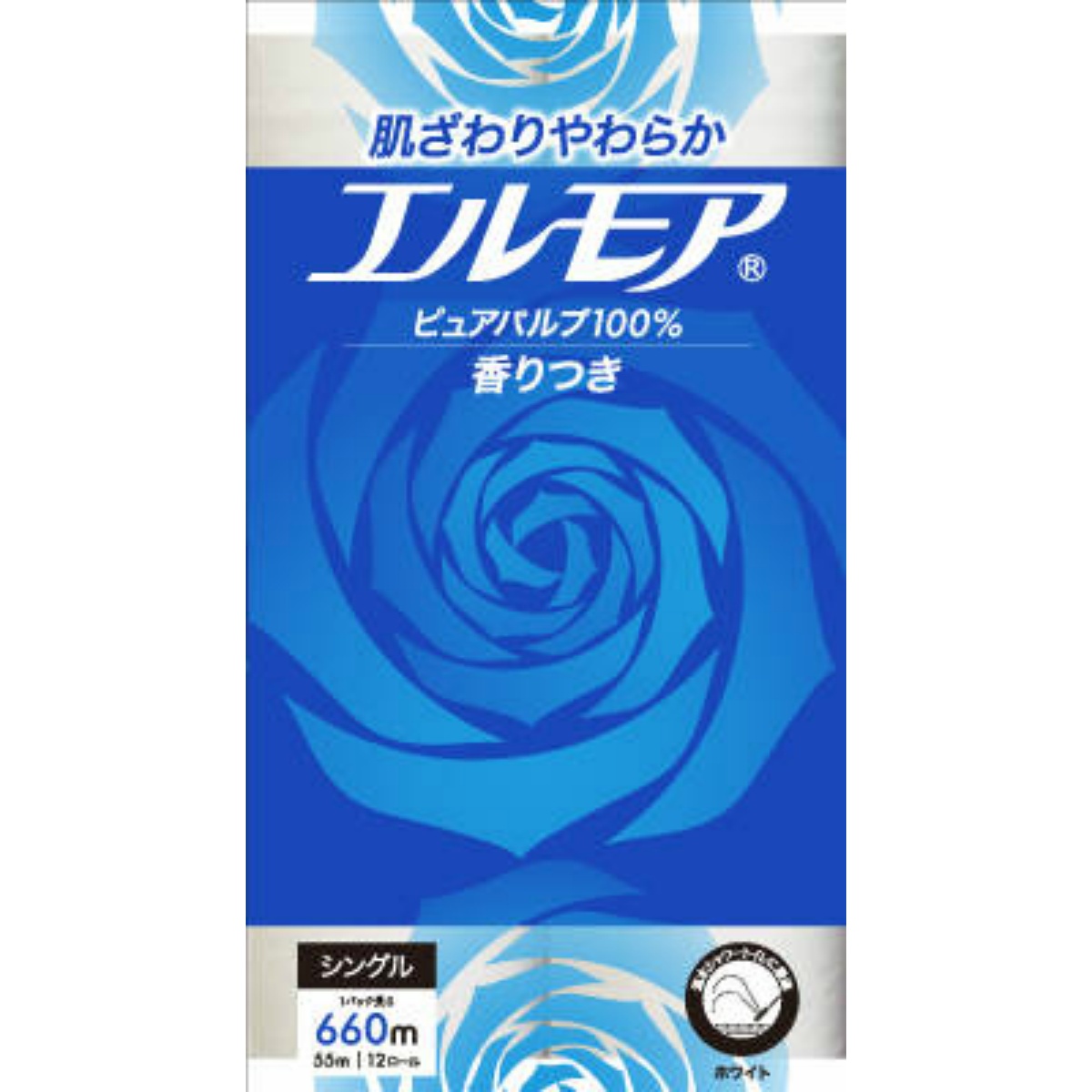 エルモア　１２ロール　シングル　５５Ｍ　花の香り