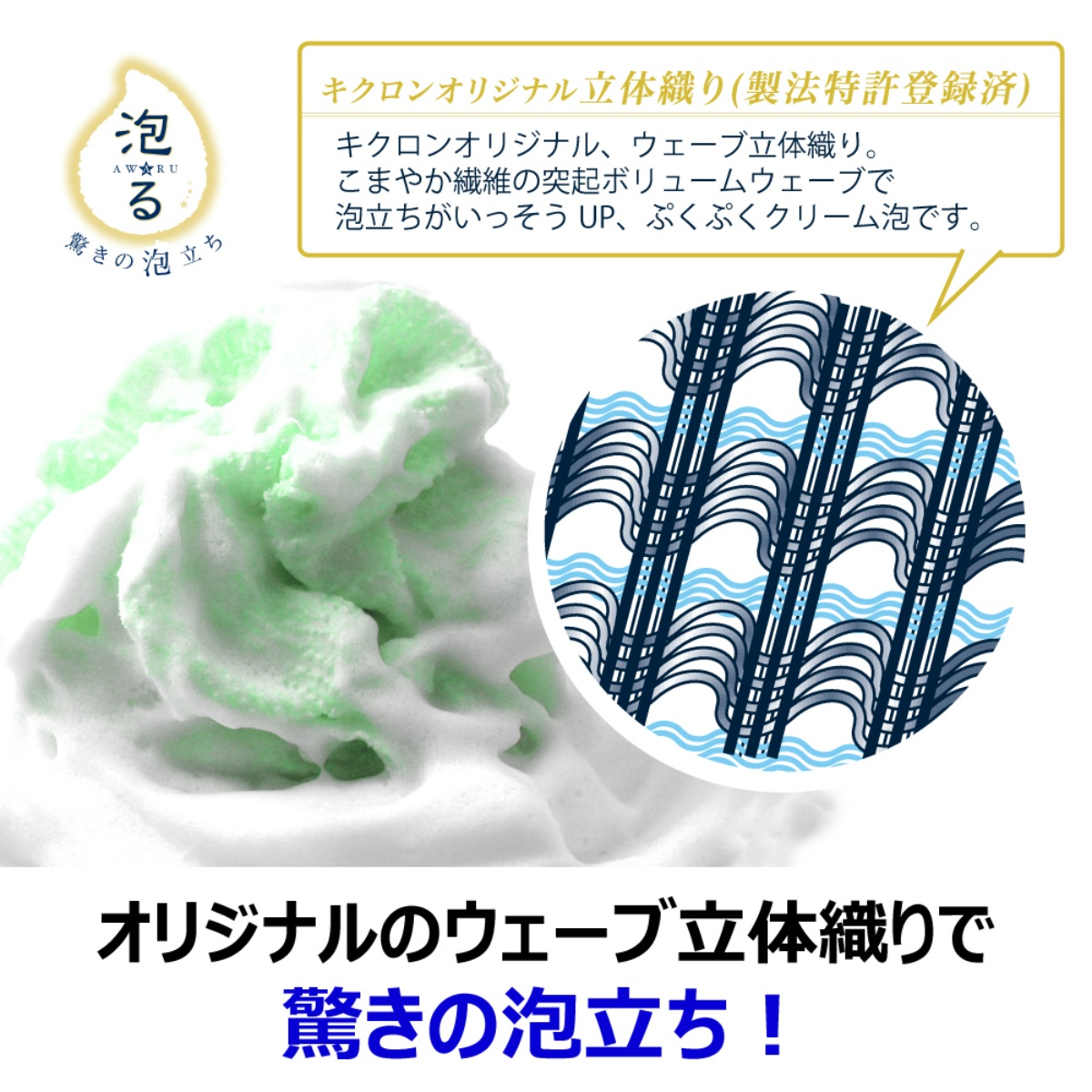 アワスター　やわらかめ　グリーン　１枚