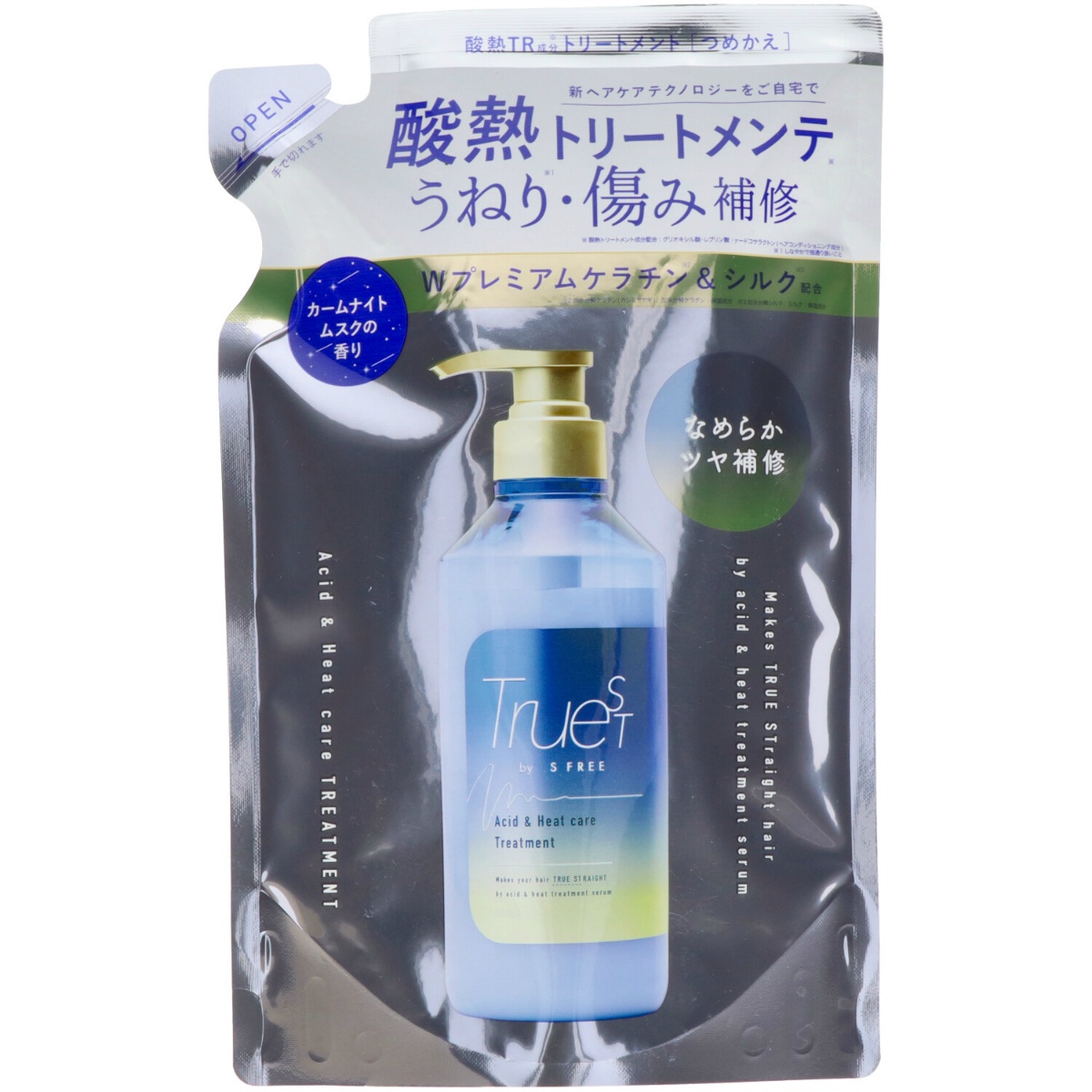 トゥルースト　バイエスフリー　酸熱トリートメント成分配合ヘアトリートメント　レフィル　４００ｍＬ