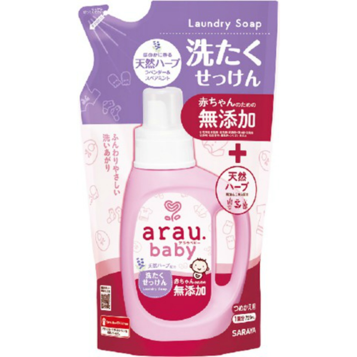 アラウベビー　洗たくせっけん詰替７２０ｍＬ