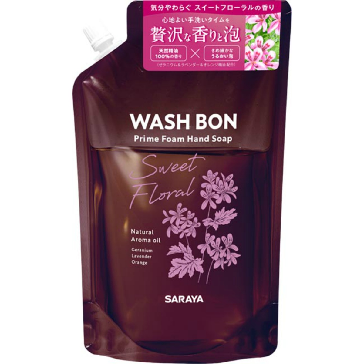 プライムフォーム　スイートフローラル　詰替　５００ｍＬ