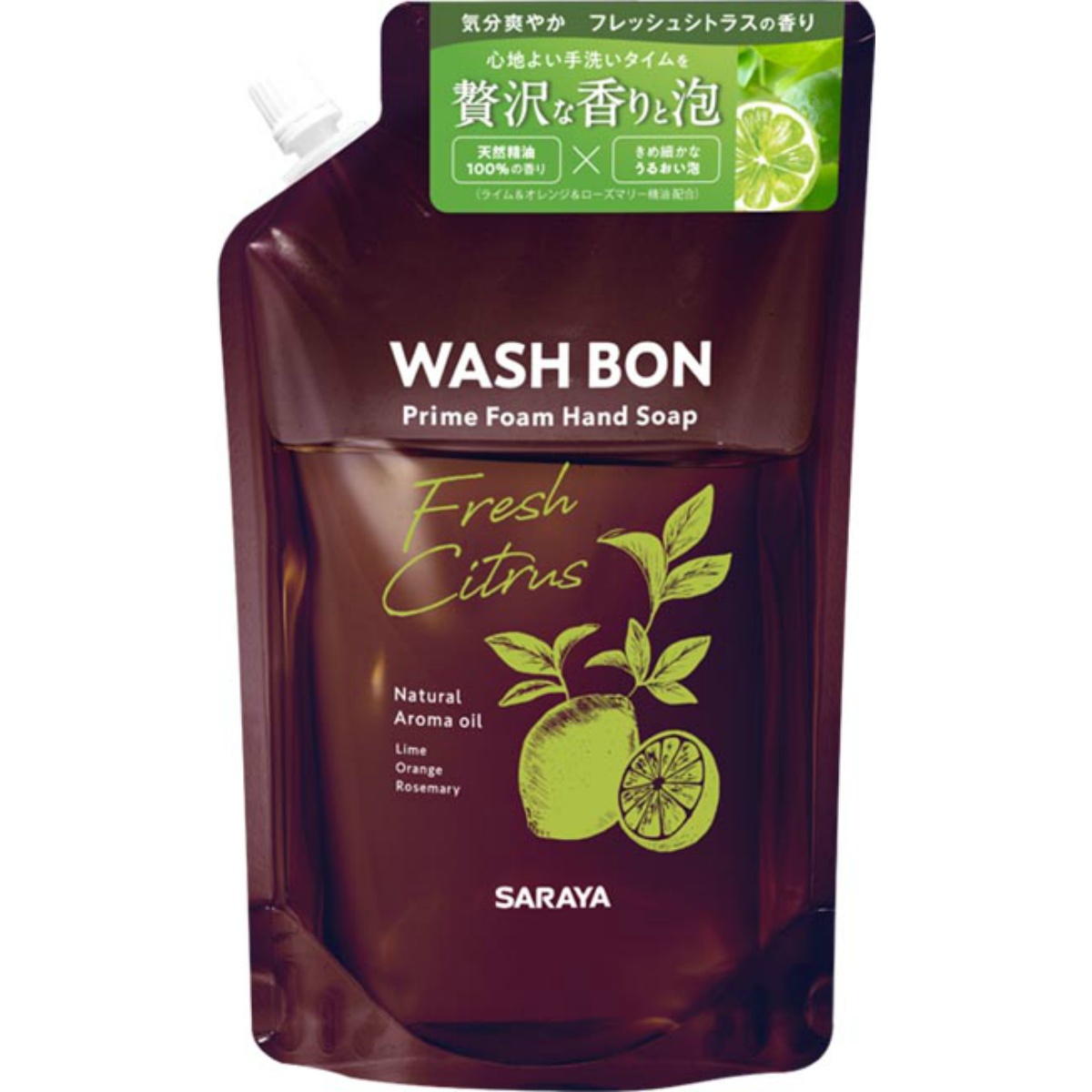 プライムフォーム　フレッシュシトラス　詰替　５００ｍＬ