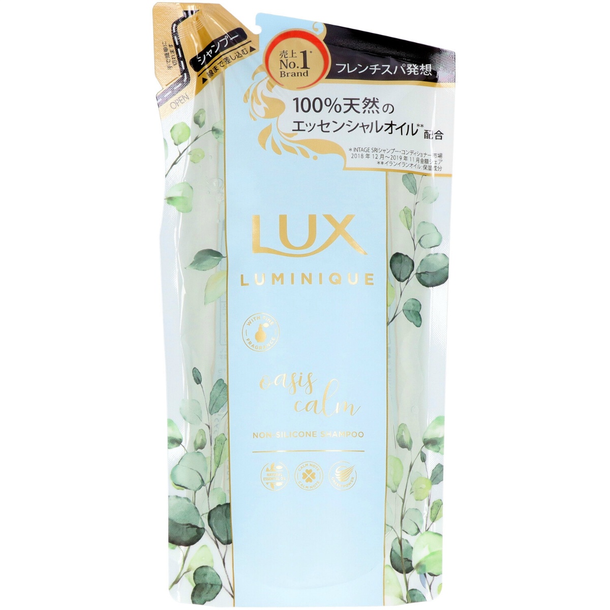 ラックス　ルミニーク　オアシスカーム　シャンプー　詰替え用　３５０ｇ
