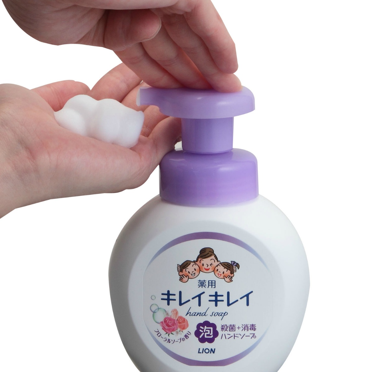 キレイキレイ　薬用泡ハンドソープ　フローラルソープの香り　ポンプ　２５０ｍＬ