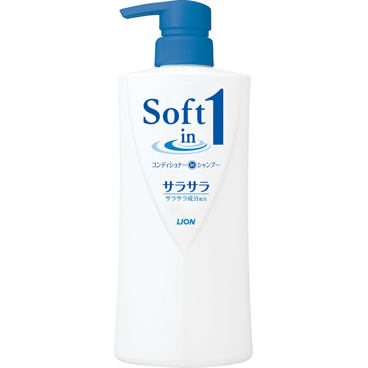 ソフトインワン　コンディショナーｉｎシャンプー　サラサラ　ポンプ　５３０ｍＬ