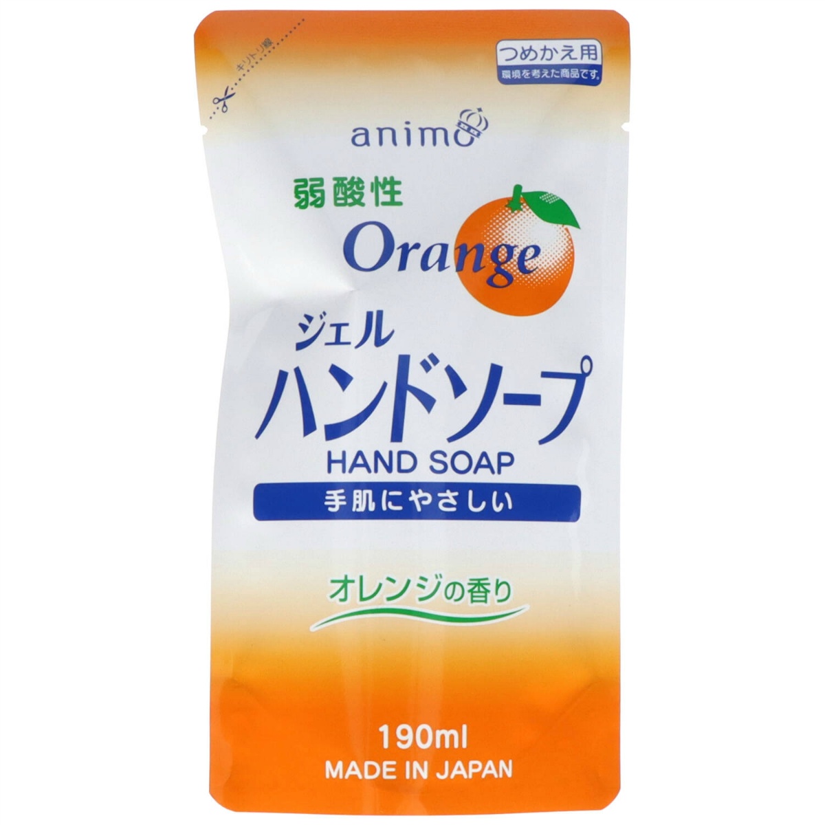 詰替用弱酸性ジェルハンドソープ　１９０ｍＬ