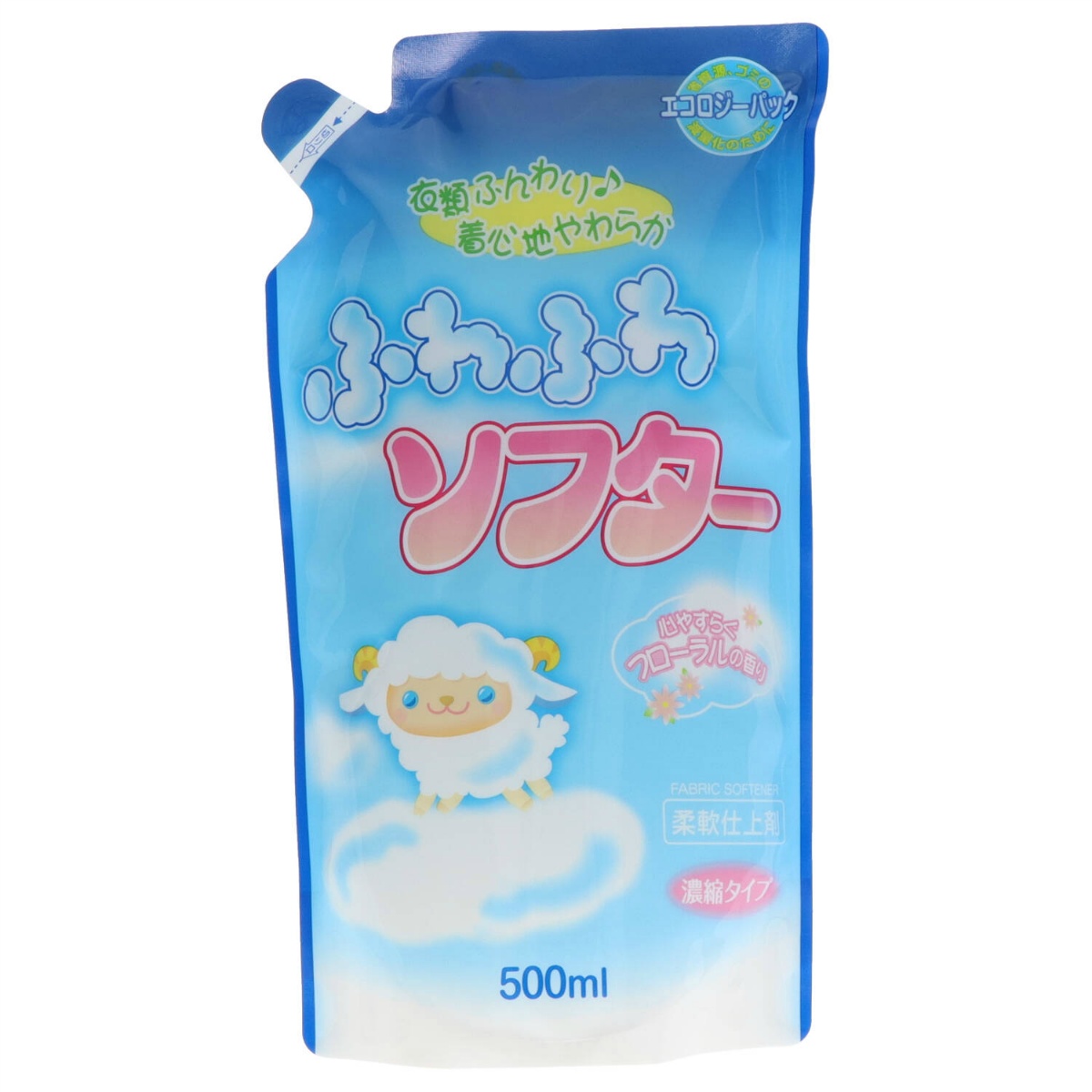 濃縮ふわふわソフター　エコパック　５００ｍＬ