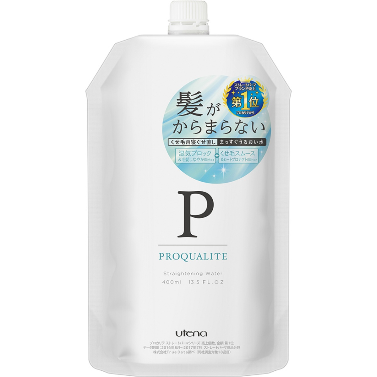 プロカリテ　まっすぐうるおい水（つめかえ用）　４００ｍＬ