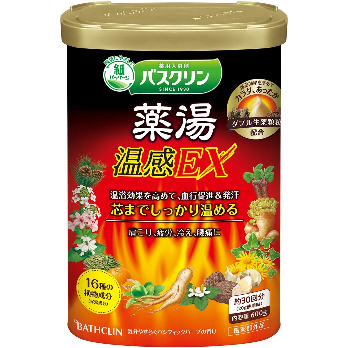 バスクリン　薬湯　温感ＥＸ　６００ｇ