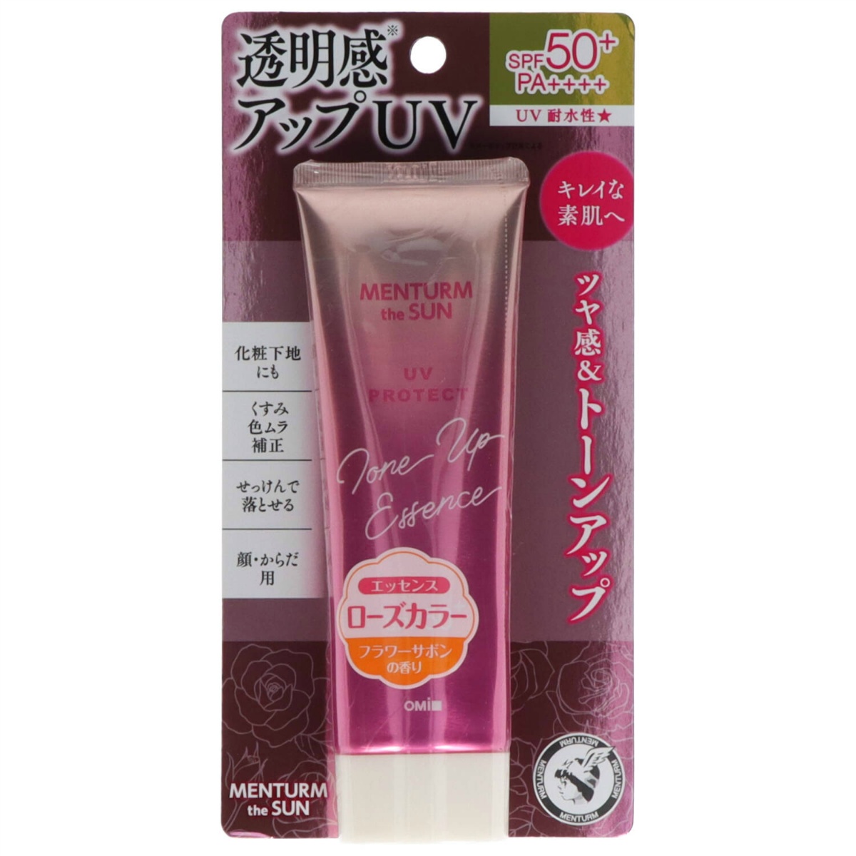 メンタームザサン　トーンアップＵＶエッセンスローズ　８０ｇ