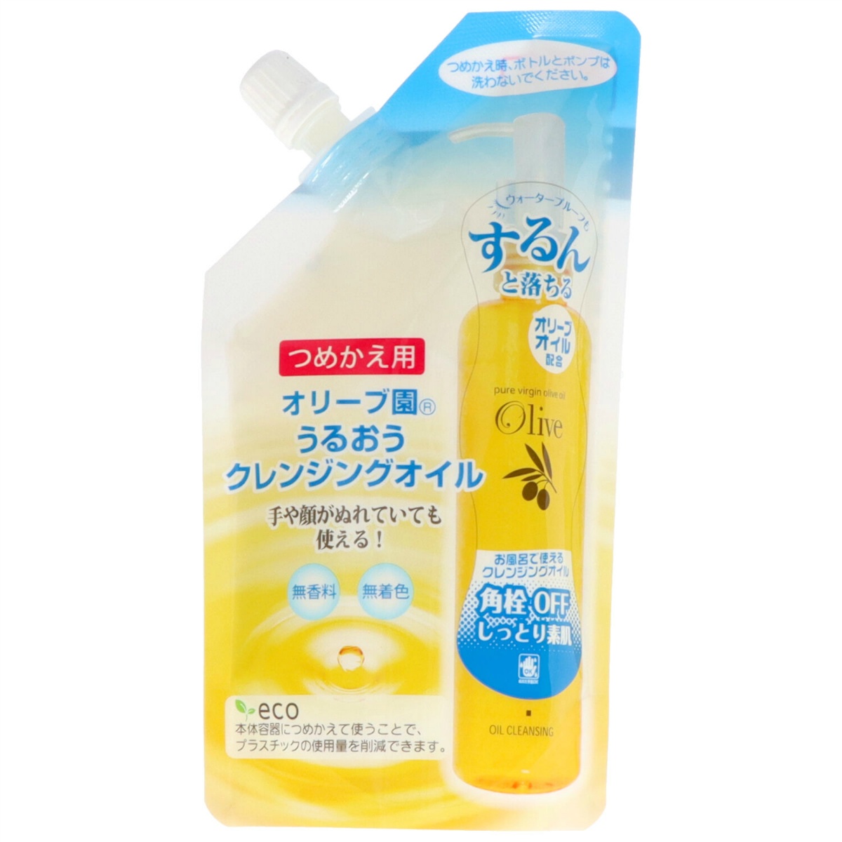 オリーブ園うるおうクレンジングオイルつめかえ用　１７０ｍＬ
