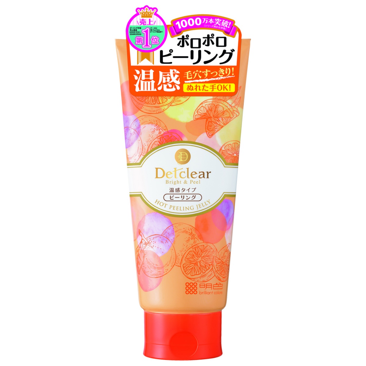 ＤＥＴクリア　ブライト＆ピール　ピーリングジェリー＜ホット＞　１８０ｇ