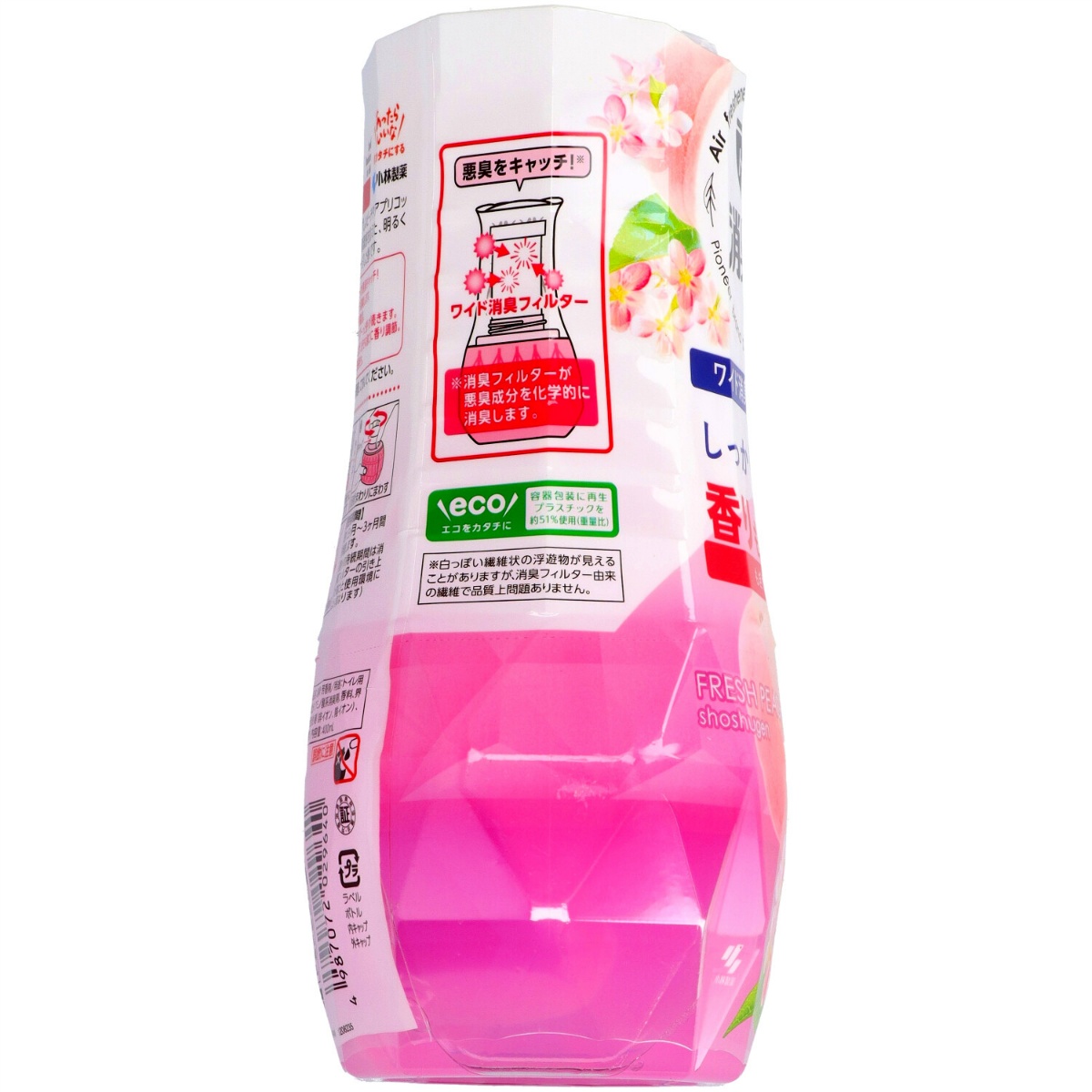 トイレの消臭元　もぎたて白桃　４００ｍＬ