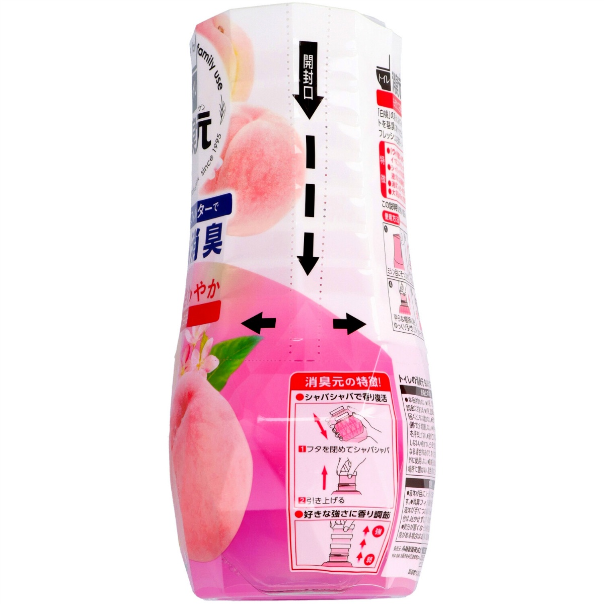 トイレの消臭元　もぎたて白桃　４００ｍＬ