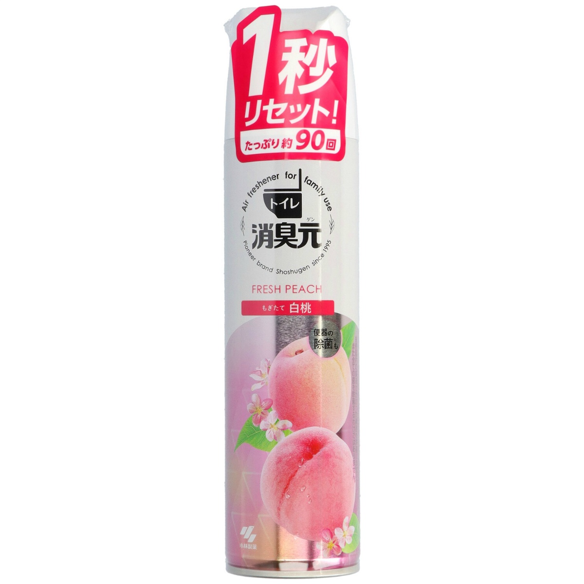 消臭元スプレー　もぎたて白桃　２８０ｍＬ